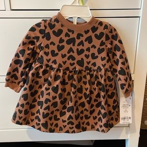 Carter’s Fleece Heart Dress